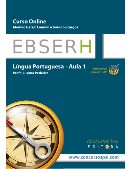 amostra - ebserh - lingua portuguesa