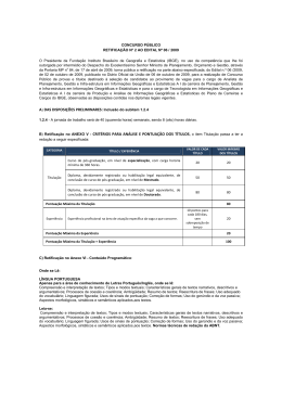 Edital nº 06/2009 - Fundação Cesgranrio