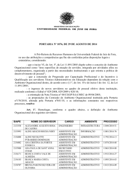 PORTARIA N&ordm; 1076, DE 29 DE AGOSTO DE 2014 A Pr&oacute;