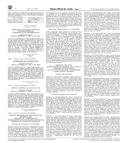 ISSN 1677-7069 - Secretaria de Avia&ccedil;&atilde;o Civil
