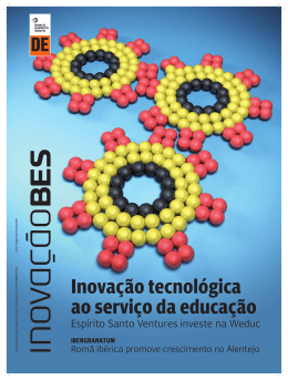 Inova&ccedil;&atilde;o tecnol&oacute;gica ao servi&ccedil;o da educa&ccedil;&atilde;o