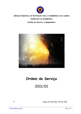 Ordem de Serviço: 2011/01