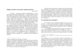 Didatica da leitura e da escrita