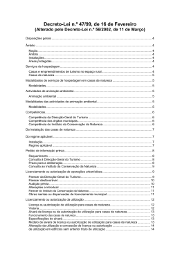 Decreto-Lei n.&ordm; 47/99 - Instituto do Desporto de Portugal