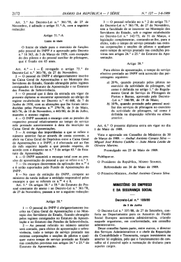 Decreto-Lei n.º 189/89