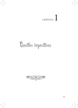 Quest&otilde;es impositivas