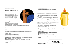Campanha da Quaresma 2010
