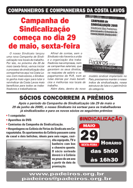boletim Costa Lavos 20.05.09.indd - Sindicato dos Padeiros de São