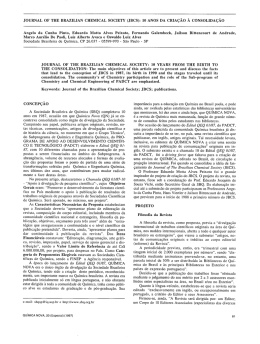 JOURNAL OF THE BRAZILIAN CHEMICAL SOCIETY (JBCS): 10