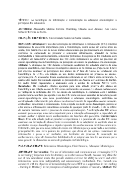 Tecnologias de informação e comunicação na formação