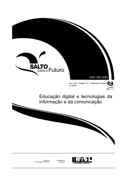 Educa&ccedil;&atilde;o digital e tecnologias da informa&ccedil;&atilde;o e da comunica&ccedil;&atilde;o