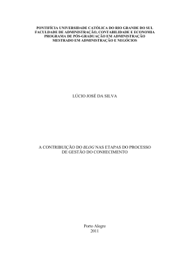 LÚCIO JOSÉ DA SILVA A CONTRIBUIÇÃO DO BLOG NAS ETAPAS