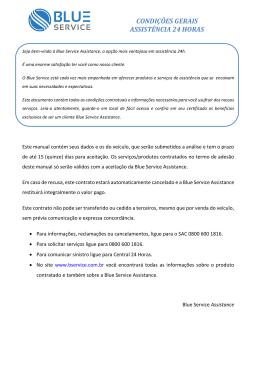 condi&ccedil;&otilde;es gerais assist&ecirc;ncia 24 horas