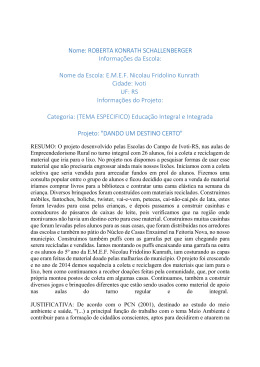 Educa&ccedil;&atilde;o Integral e Integrada