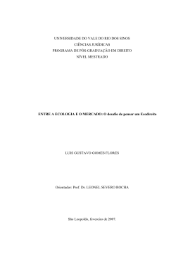universidade do vale do rio dos sinos ci&ecirc;ncias