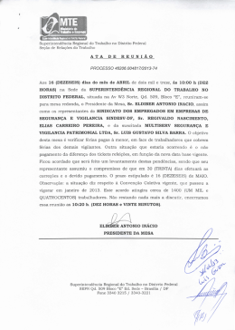 Superintend&ecirc;ncia Regional do Trabalho no Distrito Federal Se&ccedil;&atilde;o