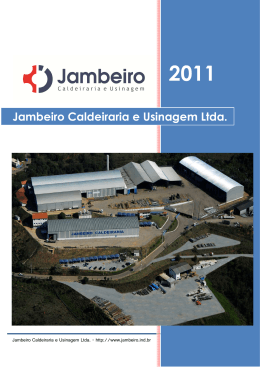 Jambeiro Caldeiraria e Usinagem Ltda.