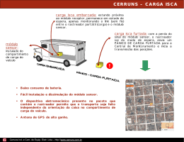 CERRUNS – CARGA ISCA módulo eceptor