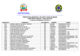 MINUTA DO EDITAL DE PROCESSO SELETIVO PÚBLICO N