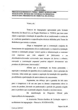 PREGÃO ELETRONICO N. 75/2014 - 0008917