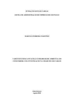 71060100685 - Sistema de Bibliotecas FGV