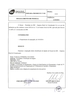 portaria &ndash; presi n&ordm; 825 &ndash; demiss&atilde;o- marcelo ferreira coutinho