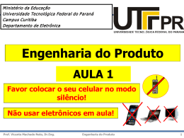 Engenharia do Produto - Pag Vicente Machado Neto