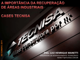 ENG. LUIZ HENRIQUE MANETTI