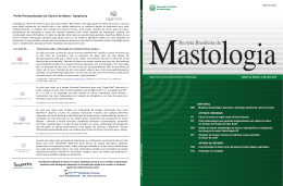 Veja a edição completa - Revista Brasileira de Mastologia