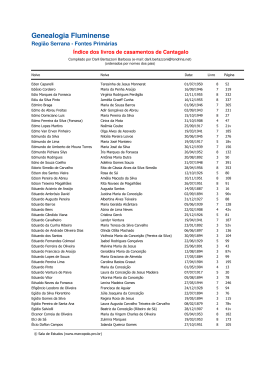 Genealogia Fluminense - Marco Polo T. Dutra P. Silva