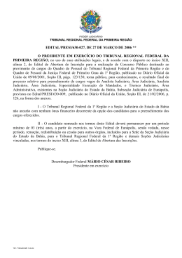 Edital com o Resultado Final - Eun&aacute;polis/BA