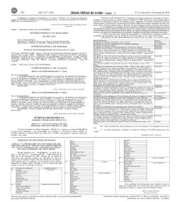 Documento Novos locais de prova