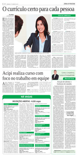 Ocurr&iacute;culocertoparacadapessoa