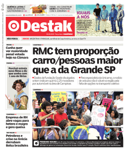 RMCtempropor&ccedil;&atilde;o carro/pessoas maior que a da