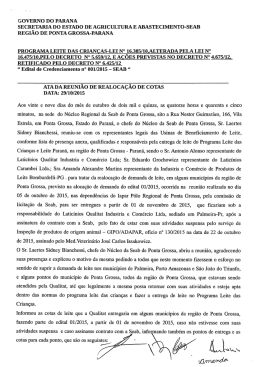 ata de realocação edital nº 001/2015