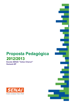 Proposta Pedag&oacute;gica 2011/2012