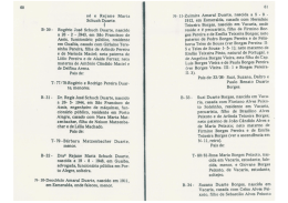 Genealogia da Fam&iacute;lia Borges Duarte - Parte II