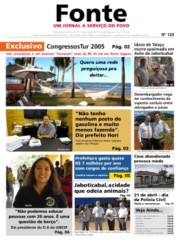 exclusivo CongressosTur 2005