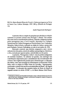 &ldquo;Cultura portuguesa na Terra de Santa Cruz&rdquo;.