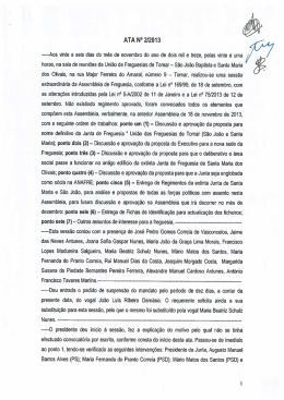 ATA N° 212013 - S. João e St. Maria de Tomar