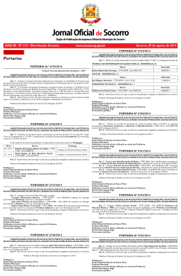 Fa&ccedil;a do arquivo PDF - Prefeitura Municipal da Est&acirc;ncia