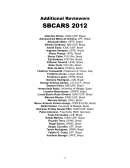 SBCARS 2012