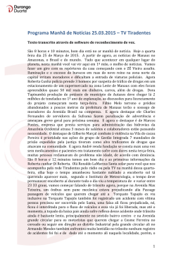Fa&ccedil;a o da transcri&ccedil;&atilde;o do &aacute;udio.