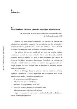 4. Solventes - Maxwell - PUC-Rio