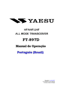 FT-897(D) - Manual de Opera&ccedil;&atilde;o - Tradu&ccedil;&atilde;o: pt_BR