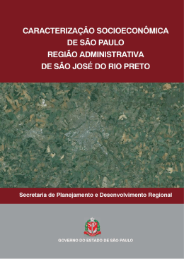 São José do Rio Preto - Secretaria de Planejamento e Gestão
