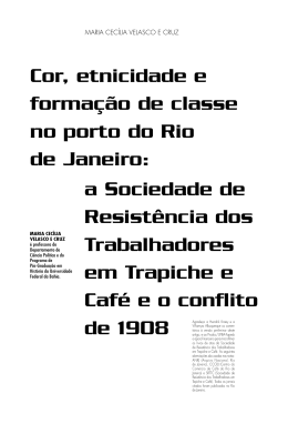Cor, etnicidade e formação de classe no porto do Rio de
