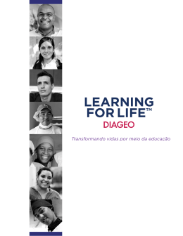LEARNING FOR LIFETM - Diageo Learning for Life