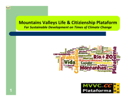 Mountains Valleys Life & Citizienship Plataform