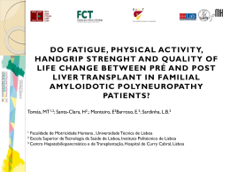 do fatigue, physical activity, handgrip strenght and quality of life